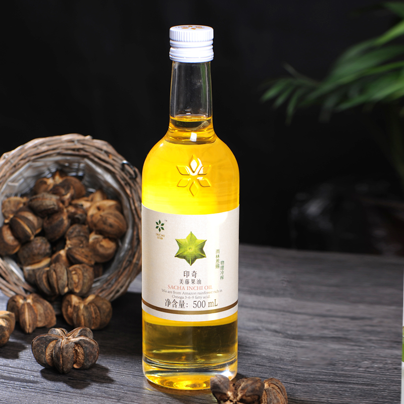 印奇美藤果油印加果油 sacha inchi oil 富含必需不饱和脂肪酸500ml